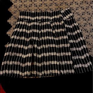 Navy and white summer skirt!